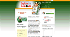 Desktop Screenshot of duplicatefileremover.com